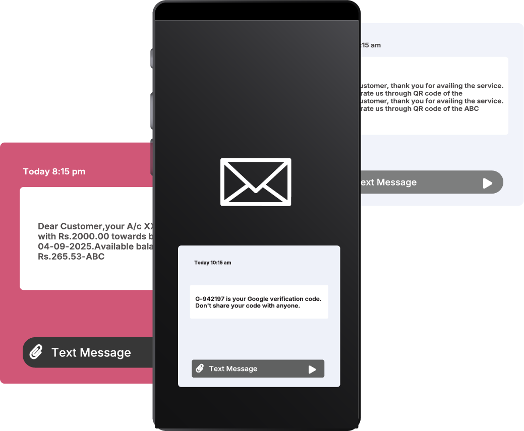 Bulk SMS Illustration